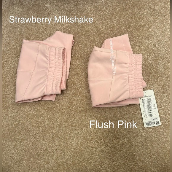 NWT Lululemon Softstreme High Rise Short 4” - Flush Pink - Size 2 - Picture 10 of 11